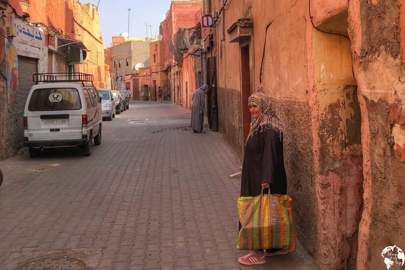 Babcia w Maroko